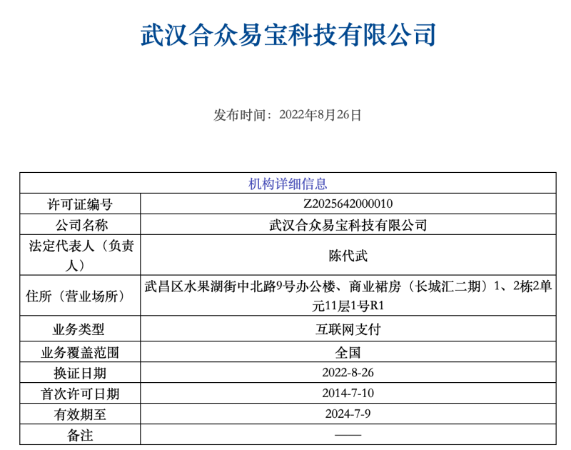 金融早参 | 武汉合众易宝更名抖音支付