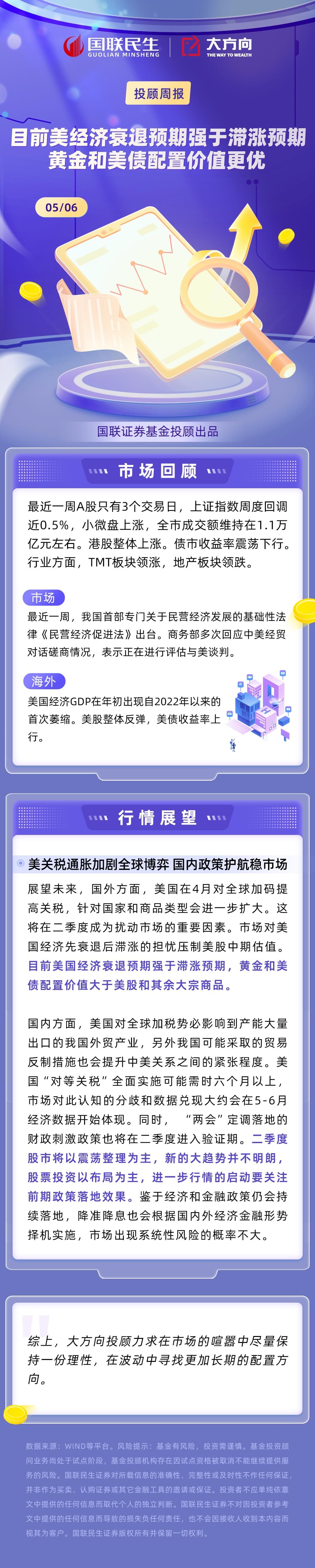 国海富兰克林基金：十年期美债再次具备配置价值