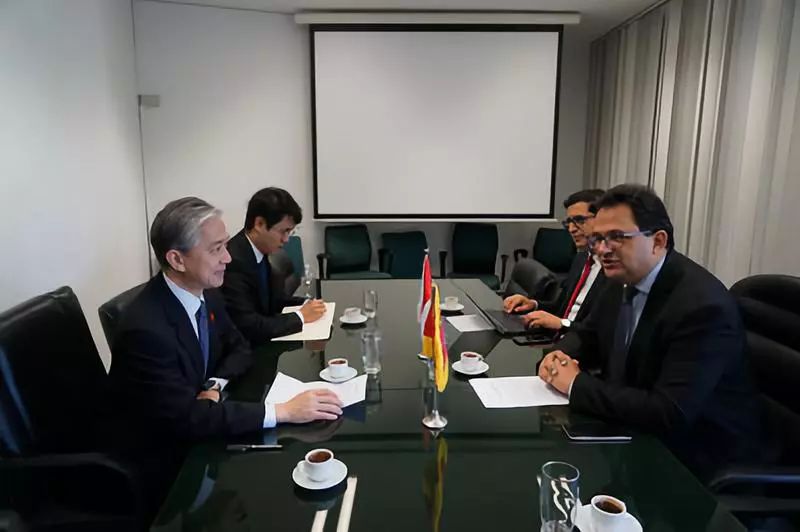 王晖参赞会见几内亚计划和国际合作部长