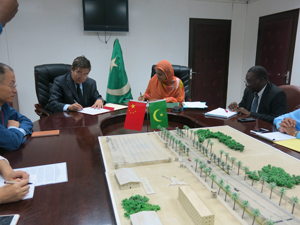 毛里塔尼亚总统启动覆盖边境地区的电子通信服务项目