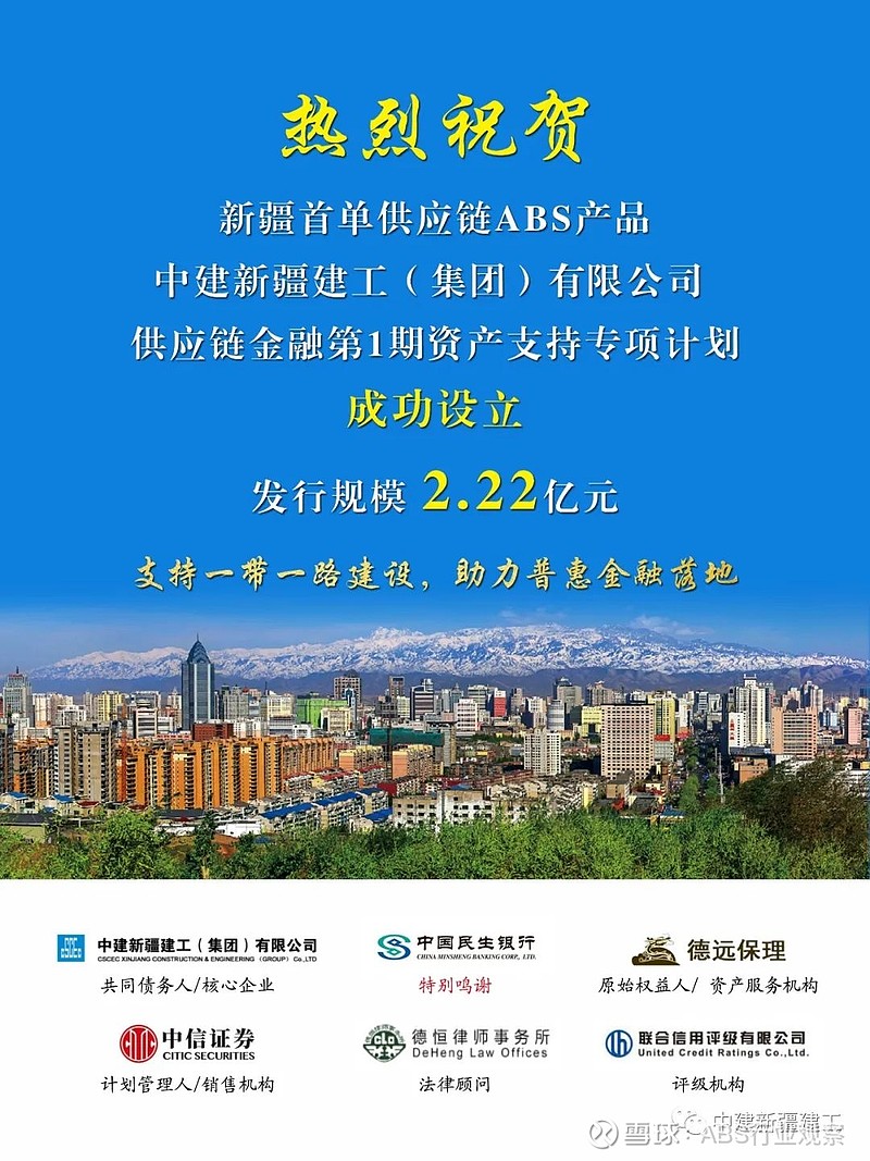 中信金融资产成功发行100亿元ABS 半年期利率1.72%