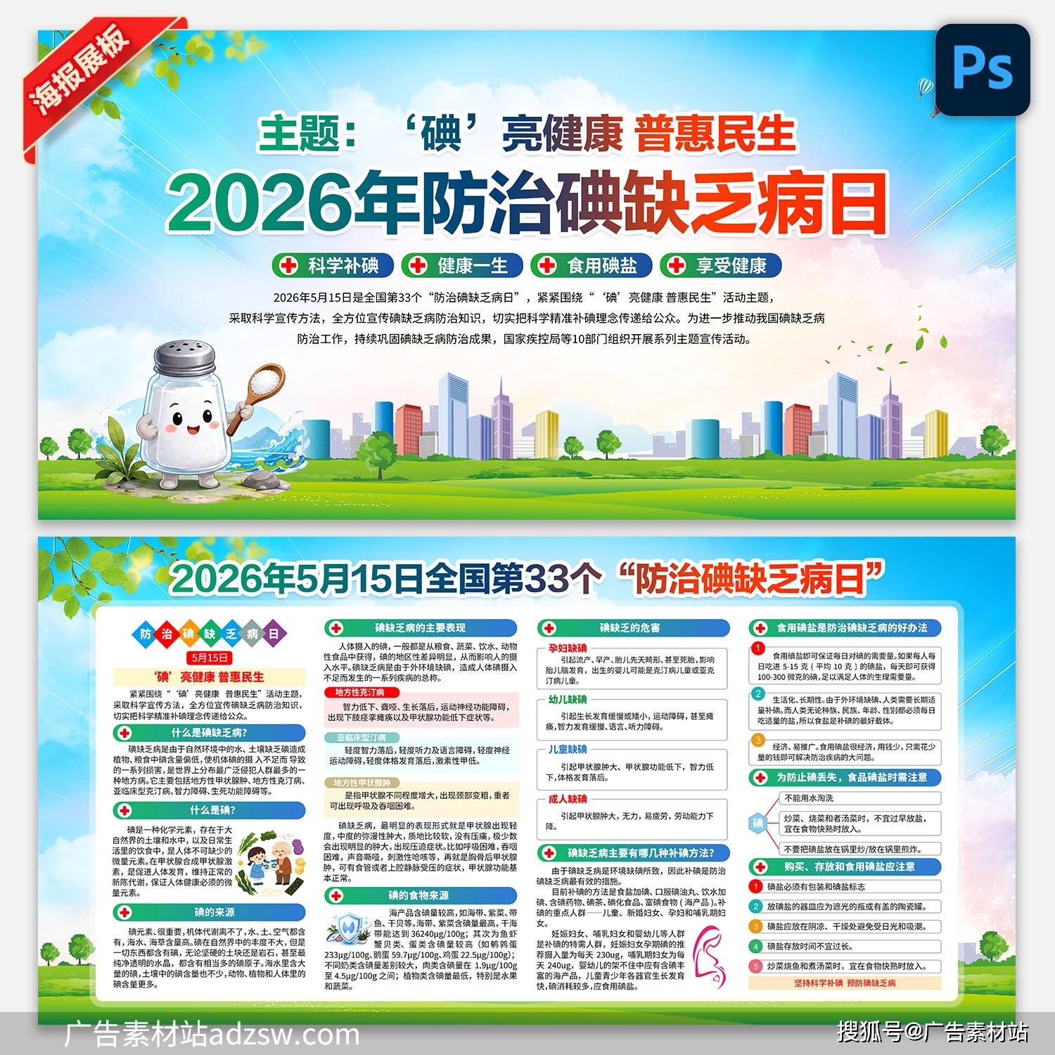 如何科学精准补碘丨防治碘缺乏病日